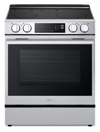 Cuisinière induction encastrée intelligente LG de 6,3 pi3 avec friture à air - LSIL6334XE