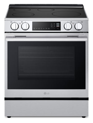 Cuisinière induction encastrée intelligente LG de 6,3 pi3 avec friture à air - LSIL6334XE