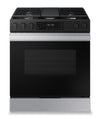 Cuisinière intelligente à gaz encastrée Samsung de 6 pi³ avec friture à air et convection par ventilateur - acier inoxydable - NSG6DG8300SRAA