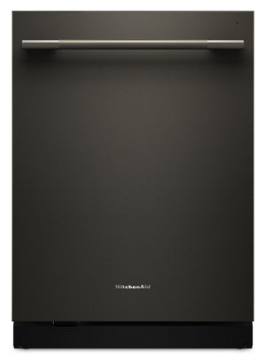 Lave-vaisselle KitchenAid de 24 po et de 44 dBA avec troisième panier 360° Max JetsMC - minerai noir - KDTS724SBE