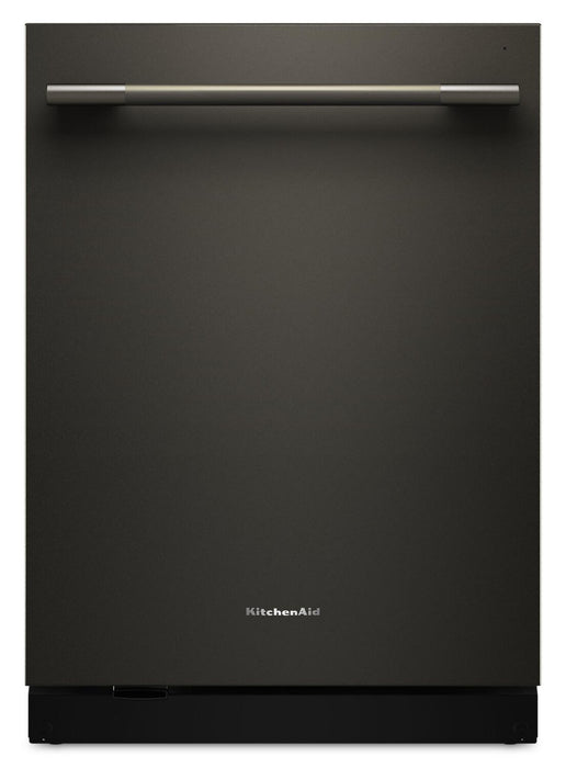 Lave-vaisselle KitchenAid de 24 po et de 44 dBA avec troisième panier 360° Max JetsMC - minerai noir - KDTS724SBE