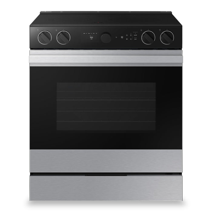 Cuisinière intelligente électrique encastrée Samsung de 6,3 pi³ avec caméra de four - acier inoxydable - NSE6DG8700SRAC