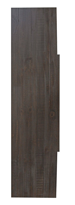 Meuble pour téléviseur traditionnel Wesley de 70 po avec rangement et système de gestion des câbles pour téléviseurs jusqu’à 75 po - graphite