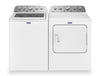 Laveuse à chargement par le haut 5,4 pi3 et sécheuse électrique 7 pi3 avec vapeur de Maytag - blanches