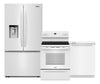 Ensemble de 3 électroménagers Whirlpool pour la cuisine - blanc
