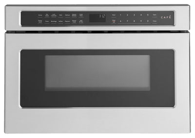 Café 1.2 Cu. Ft. Built-In Microwave Drawer - Stainless Steel - CWLC12P4RW5 | Tiroir-four à micro-ondes encastré Café de 1,2 pi³ - acier inoxydable - CWLC12P4RW5
