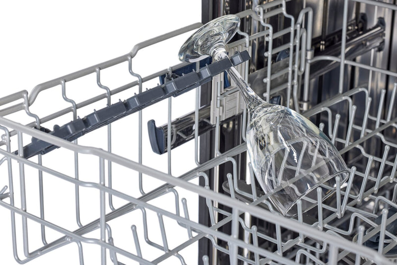 Lave-vaisselle Classic Rétro par Unique de 24 po et de 45 dBA avec commandes sur le dessus - turquoise brume marine - UGP-24CR DW T