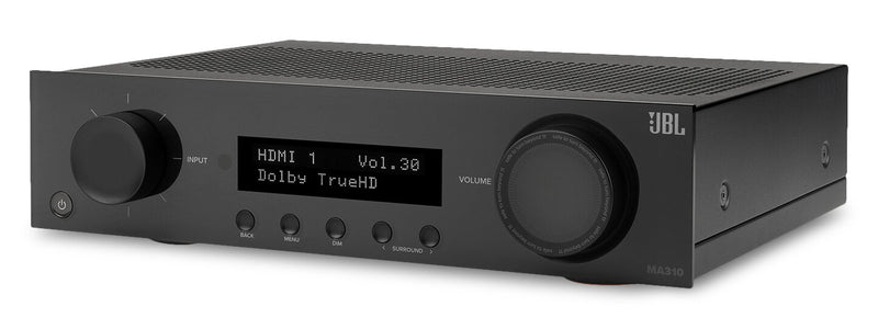 Récepteur AV à 5.2 canaux JBL MA310 4K – noir (JBLMA310BLKAM)