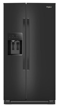 Réfrigérateur Whirlpool de 28,7 pi³ et de 36 po à compartiments juxtaposés - noir - WRSF5536RB