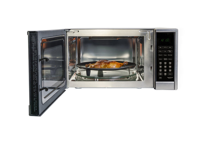 Four à micro-ondes de comptoir multifonctionnel Danby de 1,3 pi3 avec friture à air - DBMW1361ABSS