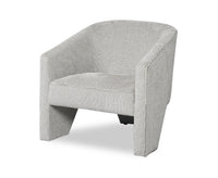 Fauteuil d’appoint Adria de 31 po en tissu de chenille - encre multicolore