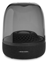 Haut-parleur de 130 W Harman Kardon Aura Studio 4 à dôme transparent (HKAURAS4BLKAM)