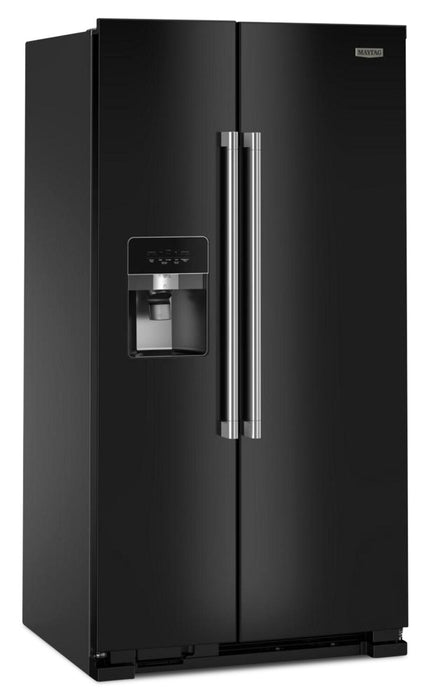 Réfrigérateur Maytag de 25 pi³ et de 36 po à compartiments juxtaposés - noir - MRSF4036PB
