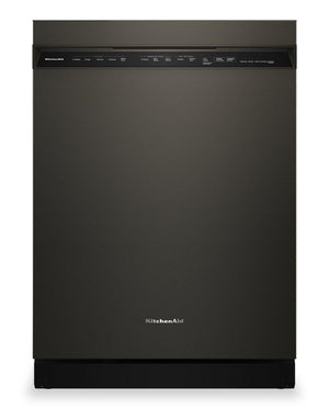 Lave-vaisselle KitchenAid de 24 po et de 41 dBA avec 3e panier à jets - minerai noir - KDFS324SBE