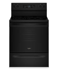 Cuisinière électrique Whirlpool de 5,3 pi3 avec cuisson à air – noire - YWFES5730SB