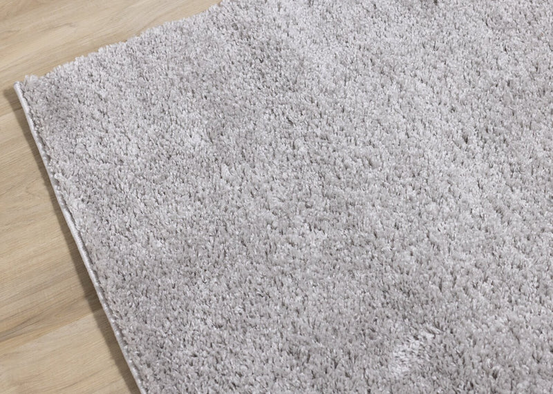 Carpette à poil long Pascal grise - 7 pi 10 po x 10 pi 6 po