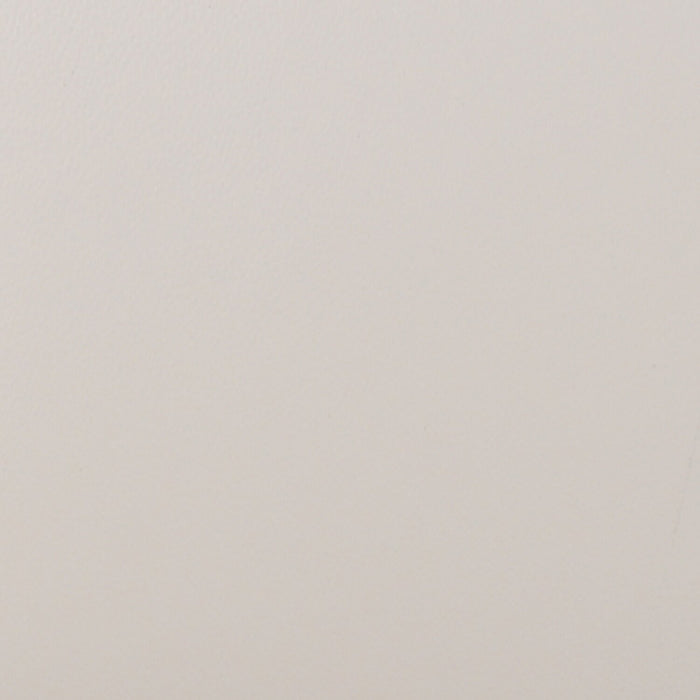 Sofa sectionnel de droite Citadel 3 pièces en cuir véritable de qualité supérieure avec pattes en bois - blanc givré