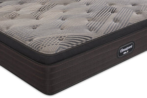 Matelas moyen à Euro-plateau GL6 de Beautyrest pour très grand lit