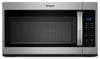 Four à micro-ondes à hotte intégrée Whirlpool de 1,9 pi³ avec cuisson par capteur - acier inoxydable - YWMMS3230SZ