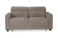 Sofa-lit électrique Hush 72 po - gris foncé