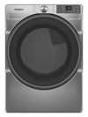 Sécheuse à gaz intelligente Whirlpool de 7,4 pi³ avec Wrinkle ShieldMC - argenté radieux - WGD5720RR