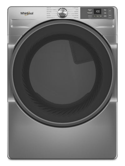 Whirlpool 7.4 Cu. Ft. Smart Gas Dryer with Wrinkle Shield™ - Radiant Silver - WGD5720RR | Sécheuse à gaz intelligente Whirlpool de 7,4 pi³ avec Wrinkle ShieldMC - argenté radieux - WGD5720RR | WGD5720R