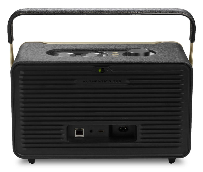 Haut-parleur connecté JBL Authentics 300 avec Bluetooth et Wi-Fi (JBLAUTH300BLKAM)