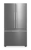 Réfrigérateur Smeg de 20,48 pi3 et de 36 po à portes françaises - acier inoxydable - FD36UXIW