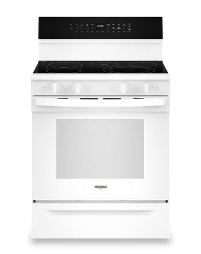 Whirlpool 5.3 Cu. Ft. Electric Range with Air Fry and Self-Clean - White - YWFES7530RW | Cuisinière électrique Whirlpool de 5,3 pi³ avec friture à air et autonettoyage - blanche - YWFES7530RW | YWFES7RW