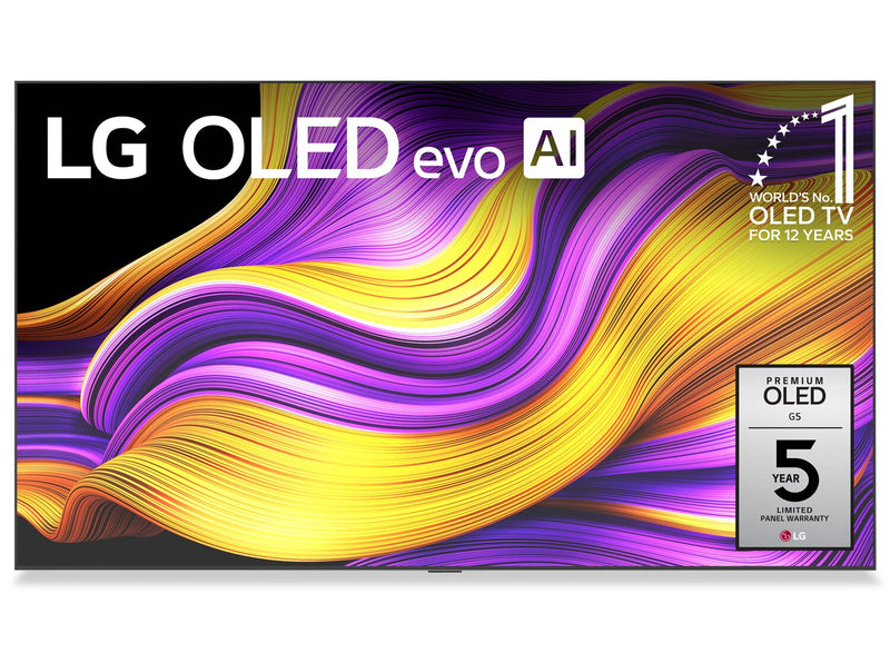 Téléviseur intelligent DELO evo LG G5 UHD 4K de 97 po avec IA et webOS (OLED97G5WUA.ACC) - modèle 2025