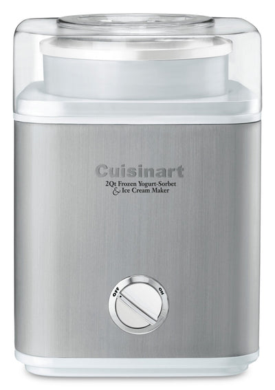 Cuisinart Pure Indulgence Frozen Yogurt-Sorbet & Ice Cream Maker - ICE-30WNC | Sorbetière à yogourt glacé, à sorbet et à crème glacée Pure Indulgence de Cuisinart - ICE-30WNC