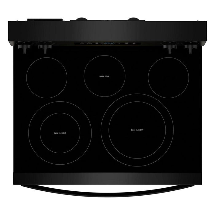 Cuisinière électrique Whirlpool de 5,3 pi3 avec cuisson à air – noire - YWFES5730SB