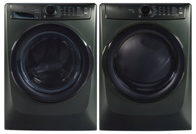 Electrolux 5.2 Cu. Ft. Perfect Steam™ Front-Load Washer and 8 Cu. Ft. Gas Dryer - Alpine Green | Laveuse à chargement frontal Perfect SteamMC de 5,2 pi³ et sécheuse à gaz de 8 pi³ de Electrolux - vert alpin | ELFL773B
