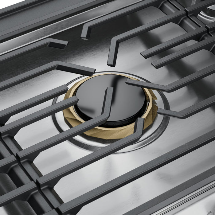 Surface de cuisson à gaz Frigidaire Professional de 36 po à 5 brûleurs - acier inoxydable - PCCG3680AS