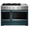 Cuisinière hybride KitchenAid de 6,3 pi³ à 6 brûleurs avec plaque chauffante - agave - KFDD948SAG