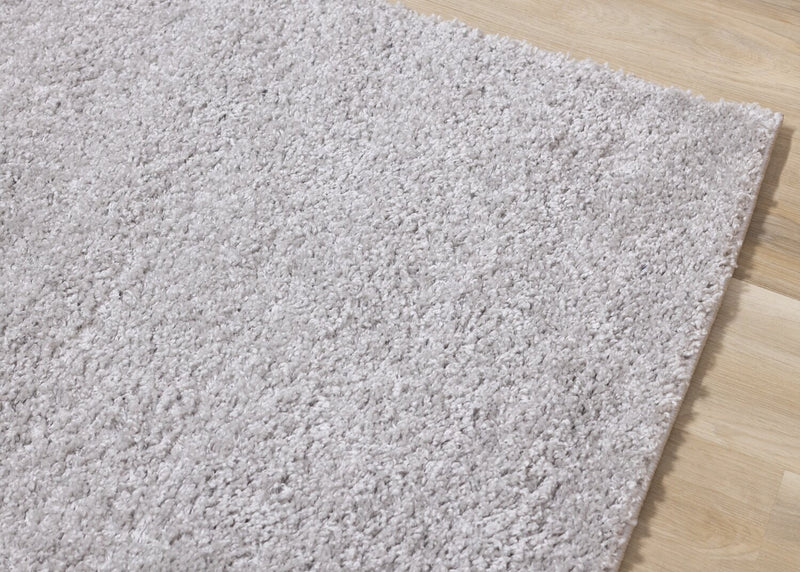 Carpette à poil long Pascal grise - 7 pi 10 po x 10 pi 6 po