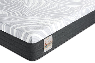 Springwall Spa 10 Firm Smooth Top Queen Mattress in a Box | Matelas ferme à plateau-coussin dans une boîte Spa 10 de Springwall pour grand lit