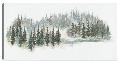 Pine Trees Canvas Artwork – 24" x 48" | Œuvre d’art « Pine Trees » sur toile - 24 po x 48 po