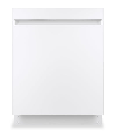 GE 24" Built-In Dishwasher with Piranha Hard Food Disposer – White - GDT225SGLWW | Lave-vaisselle encastré GE de 24 po avec broyeur d’aliments solides PiranhaMC - blanc - GDT225SGLWW