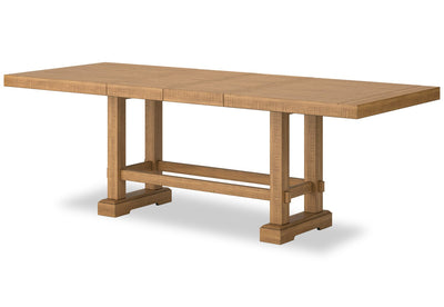 Archer Counter-Height Extension Dining Table, 72-108"W - Light Brown | Table de salle à manger Archer de hauteur comptoir avec rallonge, 72 po à 108 po (L) - brun clair