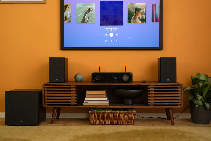 Paire de haut-parleurs d’étagère JBL Stage 240B de 4,5 po avec conception à 2 voies (JBL240BBLK)