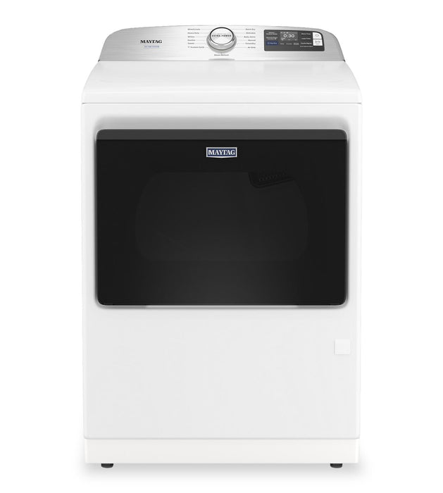 Laveuse à chargement par le haut de 6,0 pi³ et sécheuse à gaz de 7,4 pi³ Animal Pet Pro de Maytag - blanches