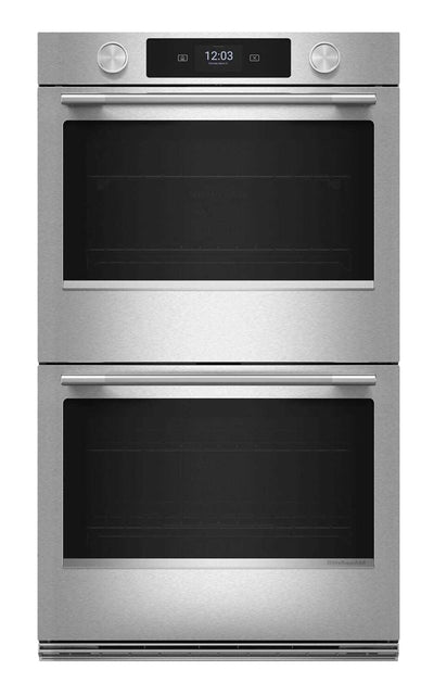 KitchenAid 30" Smart Electric Double Wall Oven - PrintShield™ Stainless Steel - KOED730SPS | Four mural intelligent électrique KitchenAid de 30 po - acier inoxydable PrintShieldMC - KOED730SPS
