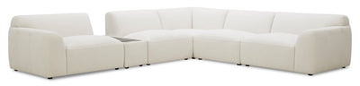 Riverside 6-Piece Sectional - Oyster | Sofa sectionnel Riverside 6 pièces - huître