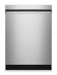 Lave-vaisselle KitchenAid de 24 po et de 44 dBA et troisième panier 360° Max JetsMC - acier inoxydable avec fini PrintShieldMC - KDFS424SPS