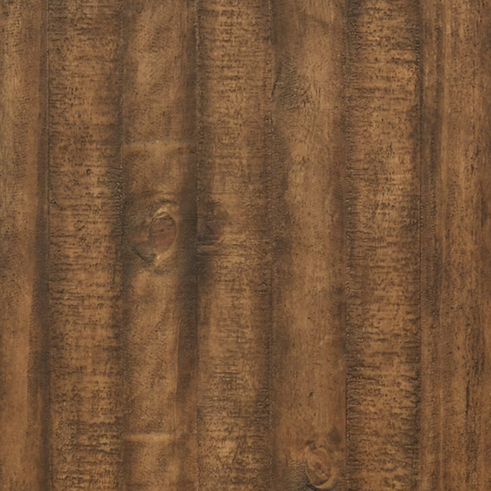 Meuble pour téléviseur traditionnel Wesley de 90 po avec rangement et système de gestion des câbles pour téléviseurs jusqu’à 95 po - muscade grillée