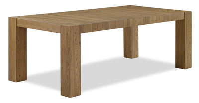 Lotus Dining Table, 82"W, Wood - Natural | Table de salle à manger Lotus de 82 po (L) en bois - naturelle