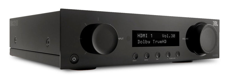Récepteur AV à 5.2 canaux JBL MA310 4K – noir (JBLMA310BLKAM)