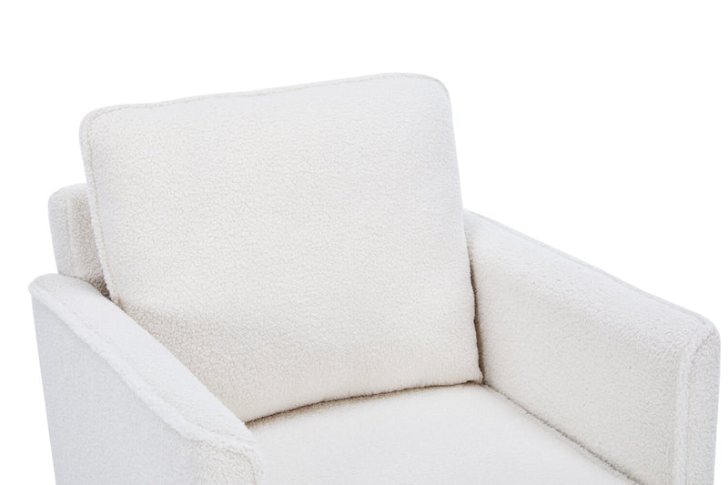 Chaise de bureau réglable Dove de Sealy de 26 po - ivoire