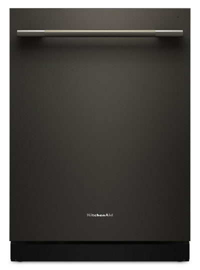 KitchenAid 24" 44 dBA Dishwasher with 360° Max Jets™ Third Rack – Black Ore - KDTS424SBE | Lave-vaisselle KitchenAid de 24 po et de 44 dBA avec troisième panier 360° Max JetsMC - minerai noir - KDTS424SBE
